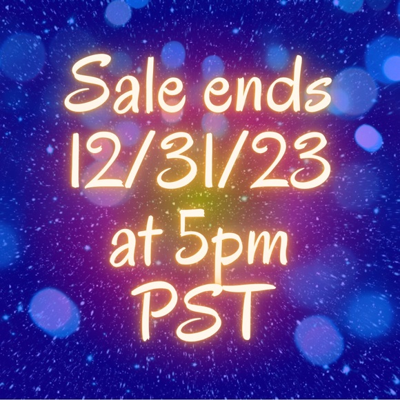 3 FOR $20 + 50% OFF FOR >$30 ITEMS END OF 2023 SALE - Picture 4 of 5